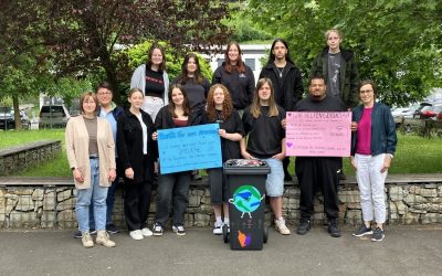 Spende der Pfandtonnen-AG an das Frauenhaus